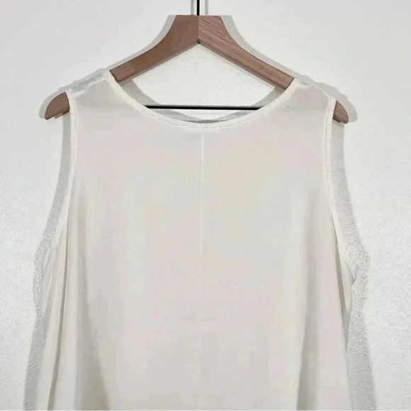 Bryn Walker White Tank Top - Picture 6 of 9